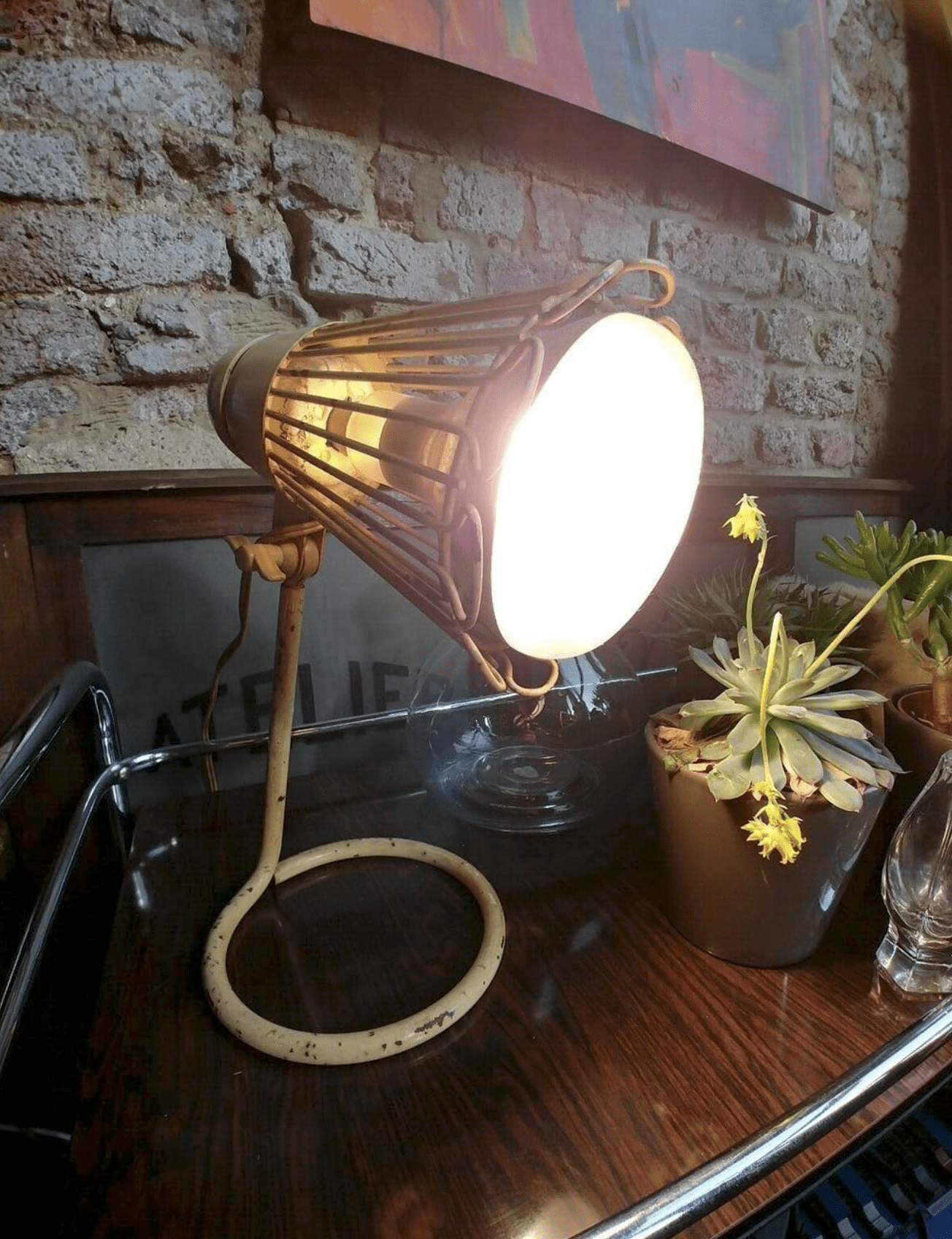 Lampe médicale vintage Philips - Modus Vivendi Antiques