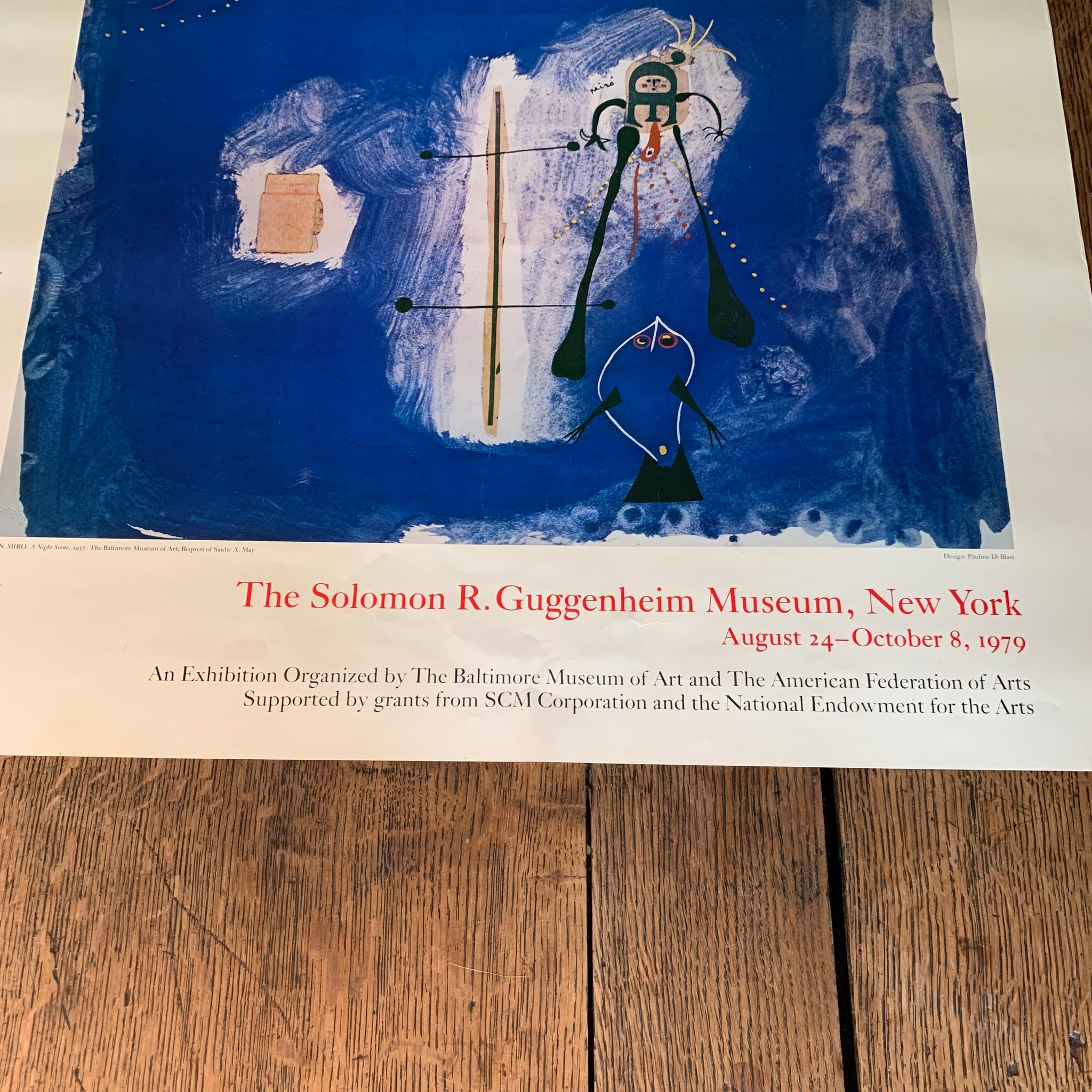 Affiche offset Joan Miro